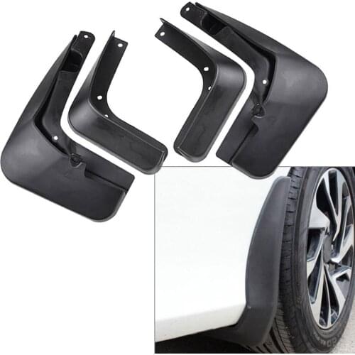 4Pcs/Set Car Splash Guards Mudguards Set Front Rear Molded Mud Flaps For Ford Fusion 2013-2019 Mondeo 2015 2016 2017 2018 2019