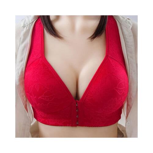 Uefezo Bras for women push up Tube Top underwear ultra-thin bra adjustable cotton large size breathable bra gathered bralette