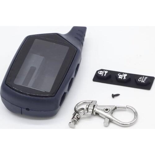 B9 Key Case Keychain, Tamarack For Starline B9/B6/A91/A61 Russian Version 2 Way Lcd Remote Control Key Chain Twage