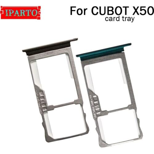 CUBOT X50 Card Tray Holder 100% Original New High Quality SIM Card Tray Sim Card Slot Holder Repalcement for CUBOT X50