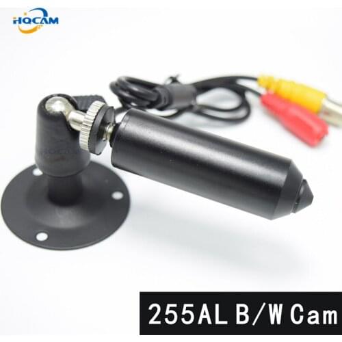 HQCAM B/W camera SONY CCD 600TVL 0.00001Lux chip ultra low light machine vision without noise Black white mini Industrial camera