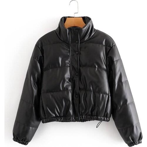 J-Bg Pink Women's Leather Down Jackets