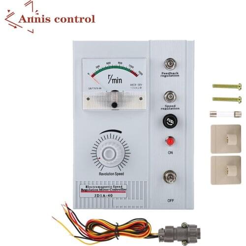 Hot JD1A-40 AC Motor Controller 15-40kW DC 90V 5A Motor Pinpoint Regulator 132-1320RPM Controller IP55 Dustproof