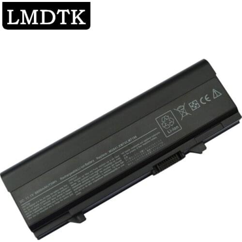 LMDTK New 9cells laptop battery FOR DELL Latitude E5400 E5500 E5410 E5510 W071D WU841 WU843 WU852 X064D KM668 free shipping