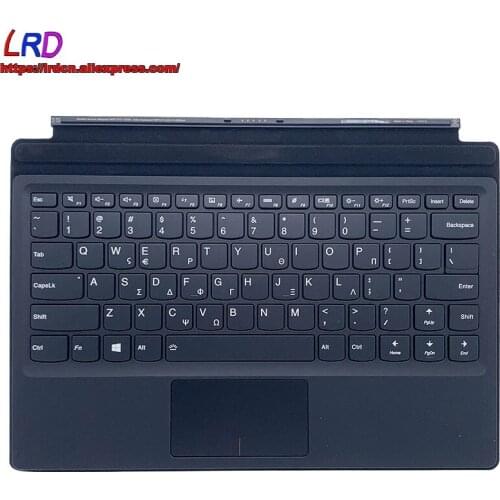 New Original GK Greek Portable Mini Base Folio Backlit Keyboard Case for Lenovo Ideapad Miix 510 -12IKB -12ISK Tablet 5N20N21158