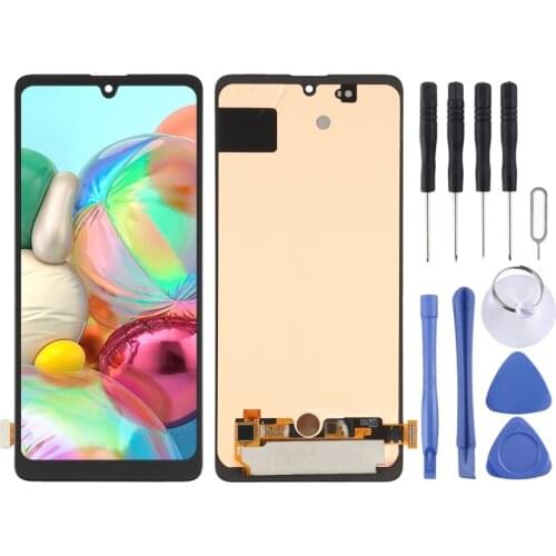 OLED Material LCD Screen and Digitizer Full Assembly for Samsung Galaxy A71 SM-A715 (6.39 inch)