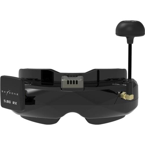 SKYZONE SKY02O 5.8Ghz Diversity FPV Goggles Support HDMI Head Tracking & Fan DVR Front Camera For RC Racing Drone