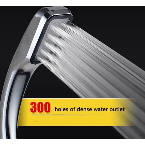 High Quality Pressure Rainfall Shower Head 300 Holes Shower Head Water Saving Filter Spray Nozzle High Pressure Water Saving