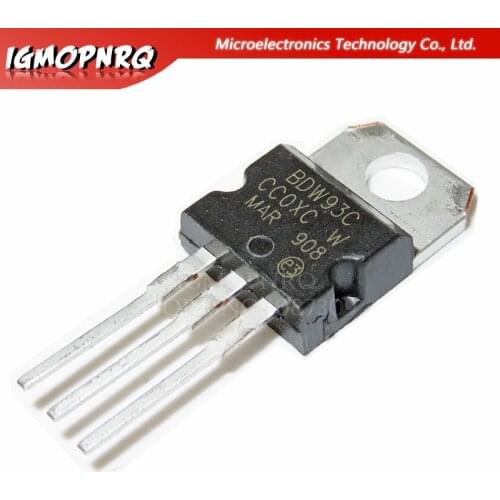 10PCS BDW93C TO-220 BDW93 TO220