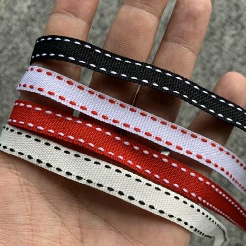 50 YARD 3/8" 1cm 100% Polyester Side Jumper Ribbon Hat Inner Sideband
