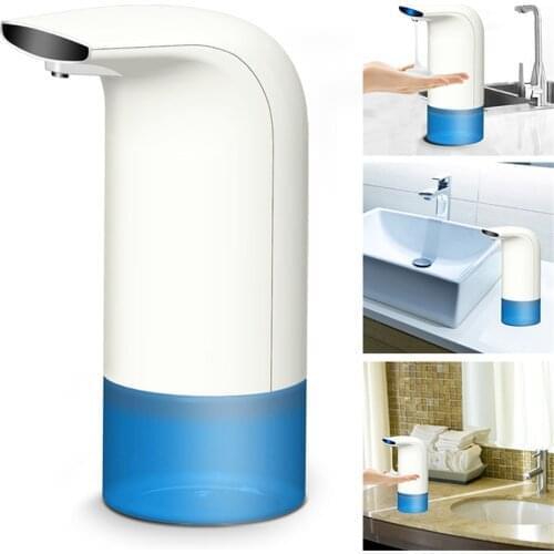 350ML Automatic Liquid Soap Dispenser Smart Sensor Soap Dispensador Touchless ABS Smart Soap Dispenser Children Kitchen classic