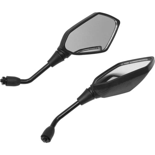 10mm 8mm screw black universal dirt pit bike rear view mirrors motocross part ATV Off-road motorbike rearview mirror