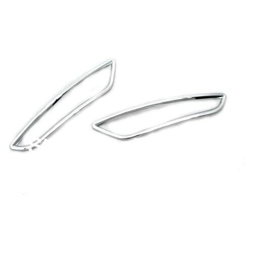 Car Styling Chrome Rear Bumper Reflector Cover Trim For Volkswagen For VW Golf MK6