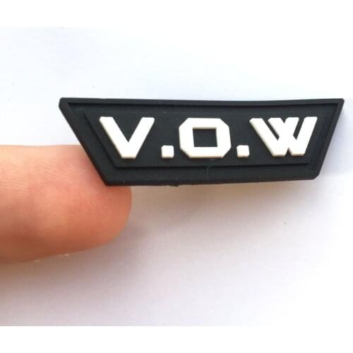 Customized 3D rubber patch PVC Patches Private Logo Sew on Garment Label Clothing Tag eco-friendly for jeans bags