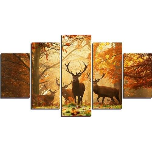 HD Printed Painting Canvas Printing Animal Deer painting Room decor print poster picture canvas Framed Art HG-117