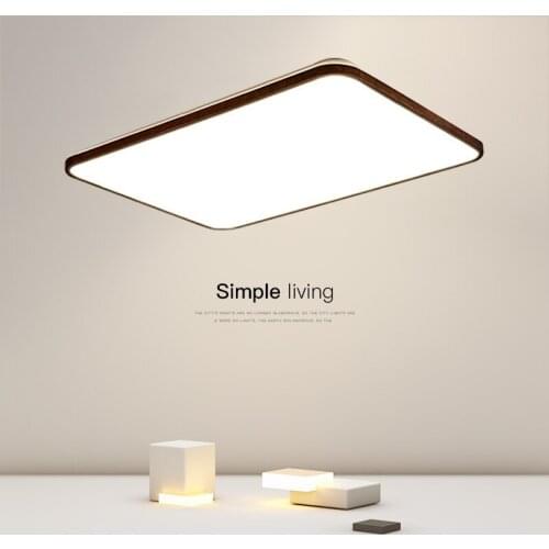 Round/Square Indoor LED Chandelier Light Simple Furniture Decoration Lamps For Bedroom Living Room Different Shape Modern Style