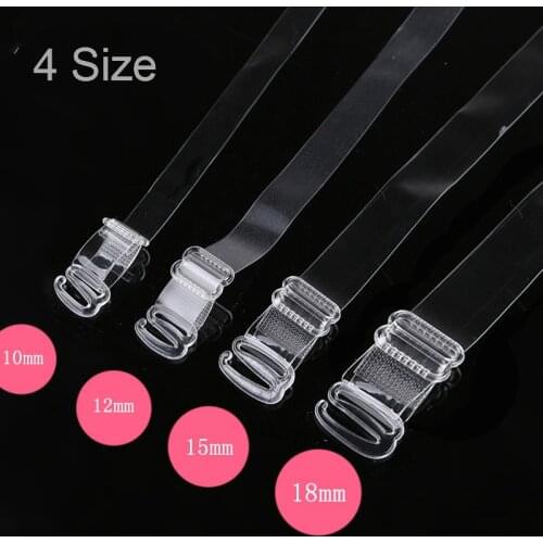3 Pairs /6pcs Summer Invisible Transparent Bra Straps Adjustable Intimates Straps Strapless Invisble Transparent Bra Straps