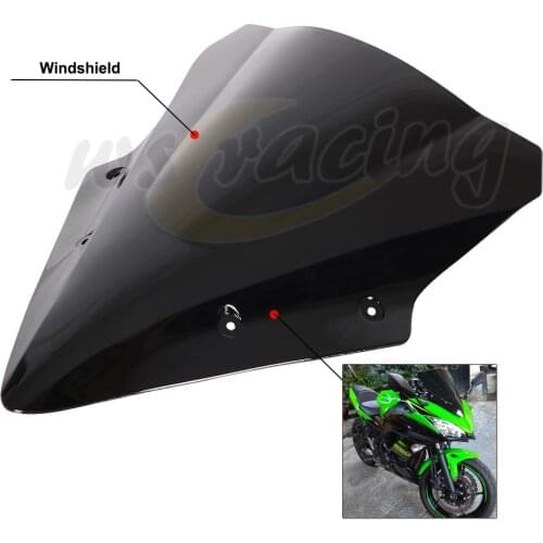 Motorcycle ABS Plastics Windshield WindScreen For SUZUKI SV400 SV650 SV 400 650 1999 2000 2001 2002