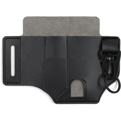 Multifunctional Tool Organizer Pouch Leather Storage Waist Bag Sheath Outdoor Carrying Case Protective Storage Bag