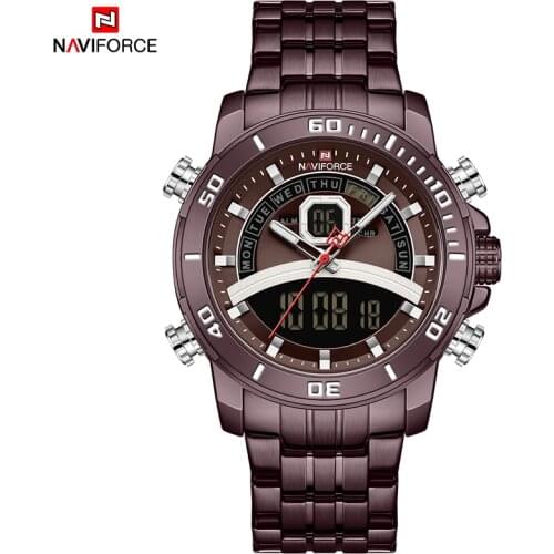 Direct Selling 2021 NAVIFORCE Best Selling Mens Watches Casual Business Waterproof Calendar Luminous Clock Quartz Male Watches