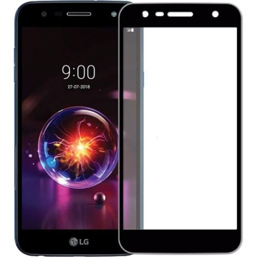 Tempered Glass Full Coverage Film Protection Shield Screen Protector for LG X power 3/Xpower 3