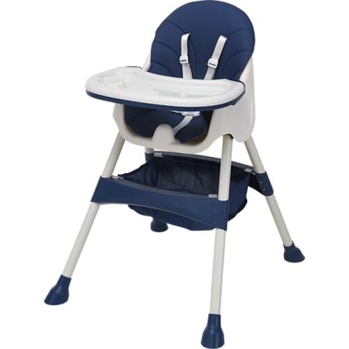 2:1 Adjustable portable Baby Infant Toddler Feeding Booster Seat Folding High dinning Chair