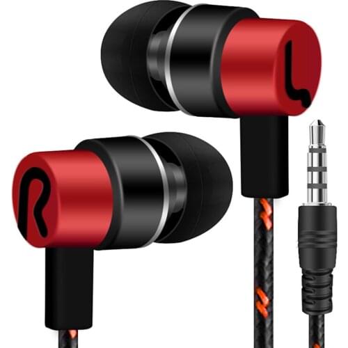 2020 Universal 3.5mm In-Ear Stereo Earbuds Earphone For Cell Phone earphone Stereo Earbuds Earphone