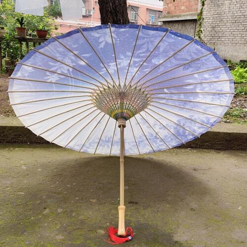 Oil Paper Umbrella Handmade Traditional Rainproof Umbrella Props Tung Oil Umbrella Paraguas Guarda Chuva Parapluie Sombrilla