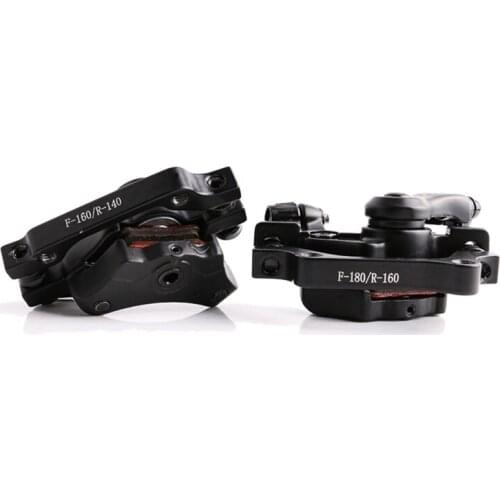 Lebycle Bicycle Disc Brake Aluminum Alloy F160 R160 Mountain Road MTB Bike Mechanical Caliper Disc Brakes Cycling Double Brake