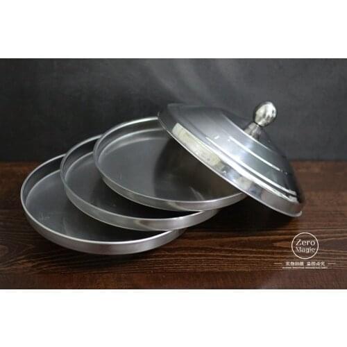 Auto Flame Electric Dove Pan (Double Load), stage magic, close-up,illusions, fire magic,Accessories,magic trick