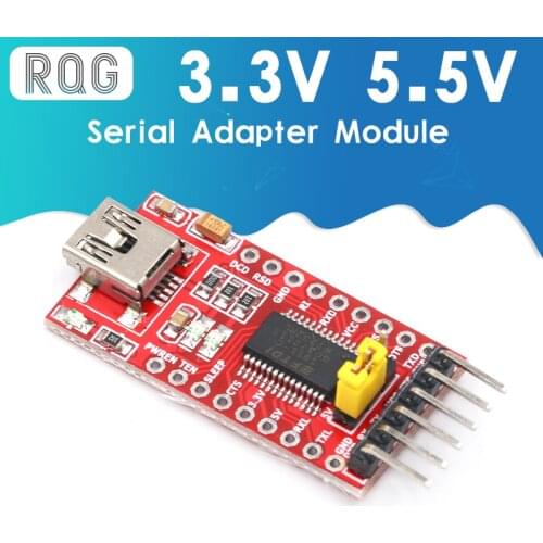 FT232RL FTDI USB 3.3V 5.5V to TTL Serial Adapter Module forArduin Mini Port.Buy a good quality!Please choose me