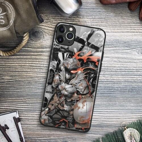 Goblin Slayer Anime Soft TPU Glass Phone Case for IPhone SE 6s 7 8 Plus X Xr Xs 11 12 Mini Pro Max Samsung