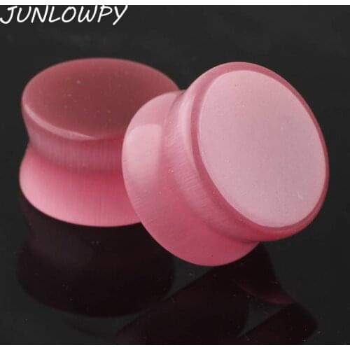JUNLOWPY Earring Gauges Piercing Ear Kits 5-18mm Stone Flesh Tunnel Ear Plugs Tunnel Woman Man 00g Body Jewelry Stretcher Plug