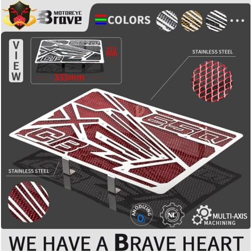 Motorcycle Engine Radiator Grill Grille Guard Cover Protector Silver For Honda CB CBR 650F CBR650F CB650F 2014-2017 2015 2016