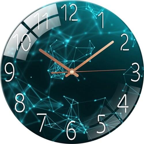 Living Room Wall Clock 30cm Plexiglass Quartz Clocks Modern Minimalist Mute For Nordic Style 3d DIY Large Wall Clock Home Decor