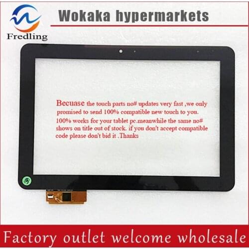 New Touch Screen Digitizer Panel for 10.1" PRESTIGIO MultiPad 4 Ultimate 10.1 3G PMP7100D3G_QUAD Tablet Glass Sensor