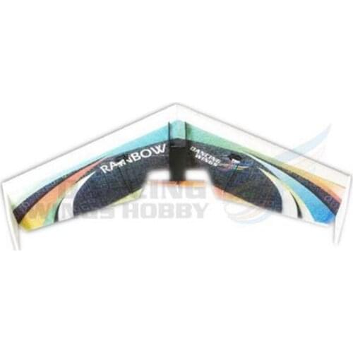 RC EPP Foam Airplane Flying Model Kits Rainbow 31" Delta Wing for Adults