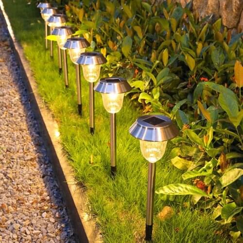 Garden lights Solar LED Light Lawn Lamp Outdoor Waterproof Street Light Courtyard Garden Decoration For Patio Walkway Solar Lamp
