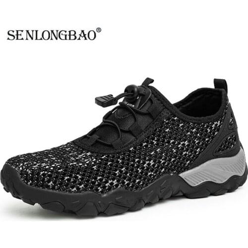 Mesh Men Shoes Summer Lightweight Sneakers Men Outdoor Casual Walking Shoes Breathable Slip on Mens Loafers Zapatillas Hombre