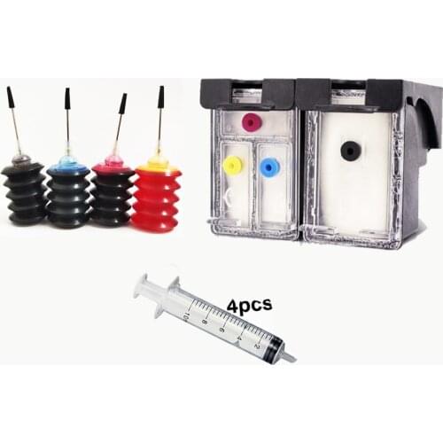 Einkshop 62xl refill Ink Cartridge Replacement For HP 62 xl Envy 5640 5660 7640 5540 5544 5545 5546 5548 Officejet 5740 5741