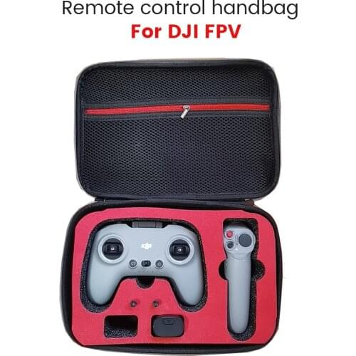 DJI FPV Double Remote Controller Handbag Flying Glasses Storage Messenger Portable Carrying Bag For DJI FPV Combo Accessories