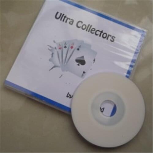 Ultra Collectors ( DVD and Props ) - Card Magic Tricks Magic Props Mentalism Close up Magic Illusions Accessories