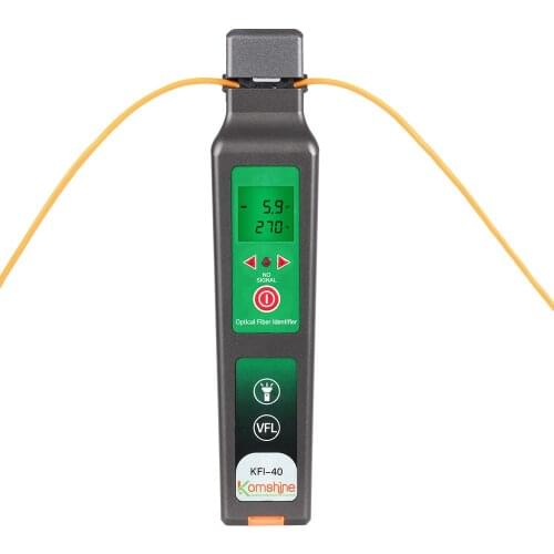 New Fiber Optical Identifier with Built 750nm-1700nm SM and MM Optical Fiber Identifier Handheld fiber cable FTTH Testing Tool