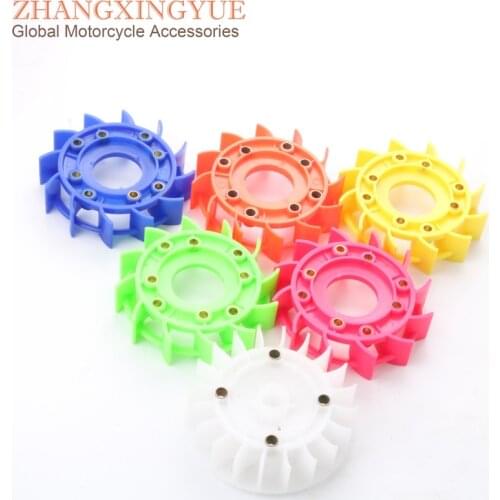 Scooter high quality Turbo Cooling Fan for SYM Orbit 1 50 Symply 50 Fiddle 2 50cc 4-stroke AC