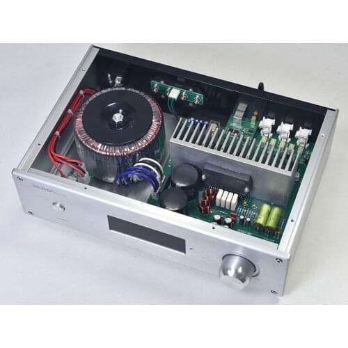 120WX2 thick film STK412-530/JVC8007 Bluetooth 5.0 remote control fever sound power amplifier