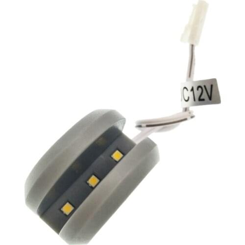 20pcs/lot glass shelf lighting cabinet lighting DC 12V 0.7W cabinet lamp white/warm white can not support the glass weight