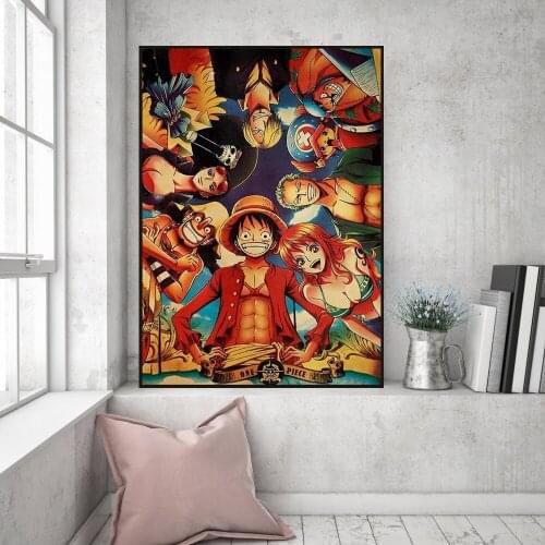 5D DIY Diamond Painting One Piece Luffy Full Drill Cross Stitch Mosaic Rhinestone Japanese Anime Picture Embroidery Home Decor