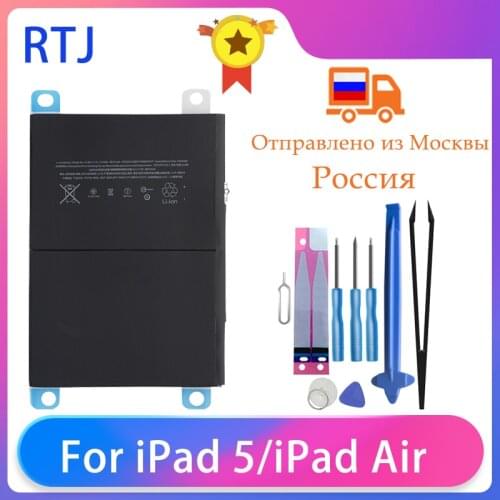 Runtianjin Tablet Battery For iPad 5 Air iPad5 A1474 A1475 A1484 8827mAh High Capacity Tablet Batteries Free Tools
