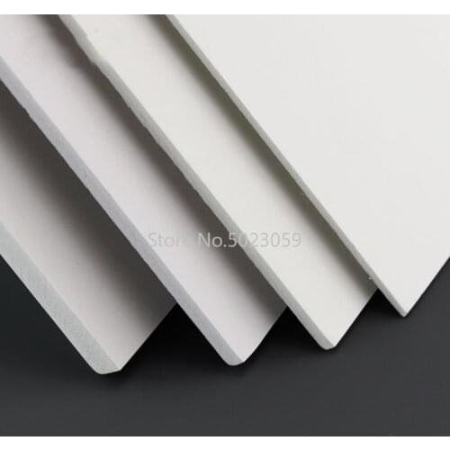 300x400mm White PVC foam board For DIY Building model materials Handmade Model making material plastic flat board