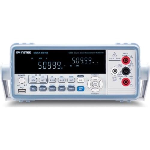 Digital Multimeter Gwinstek GDM-8342 True RMS 4.5 Digits Current Voltage Capacitance Resistance Temperature
